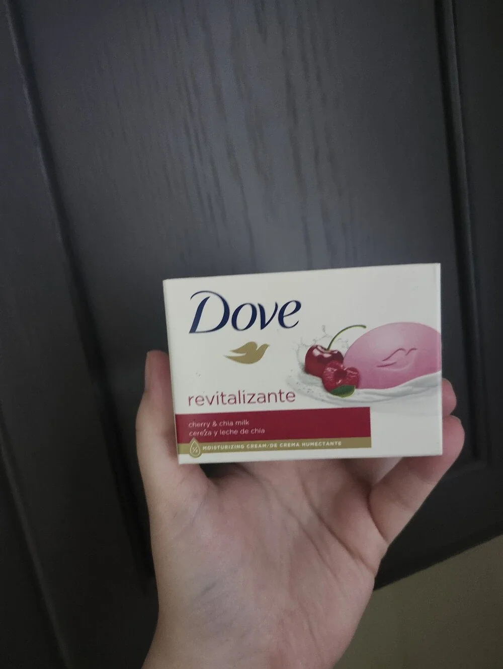 Dove Revitalizante Cherry & Chia Moisturizing Body Wash Bar - Pink